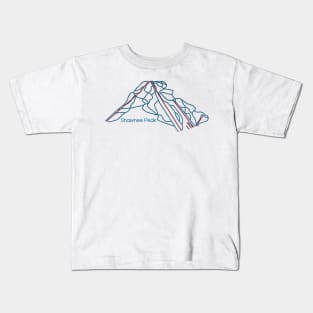 Shawnee Peak Trail Map Kids T-Shirt